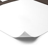 Waterverf Tree Bruiloft Poster (Hoek)