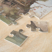 Waterverf Tree House Legpuzzel (Zijkant)