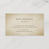 Waterverf Tree  look op maat Visitekaartje (Achterkant)