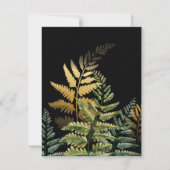 Waterverf Trees 3 Notitiekaartje (Voorkant)