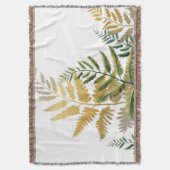 Waterverf Trees 6 Deken (Voorkant Verticaal)