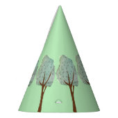 Waterverf Trees Feesthoedjes (Links)