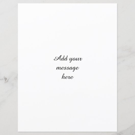 Waterverf Trees Kerst briefpapier (Achterkant)