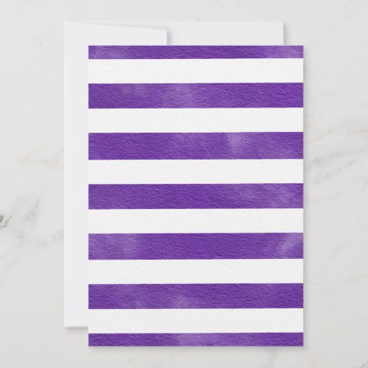 Waterverf Trick or treat Halloween Baby shower Bedankkaart (Achterkant)