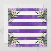 Waterverf Trick or treat Halloween Baby shower Kaart (Achterkant)