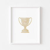 Waterverf trofee poster