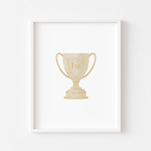 Waterverf trofee poster
