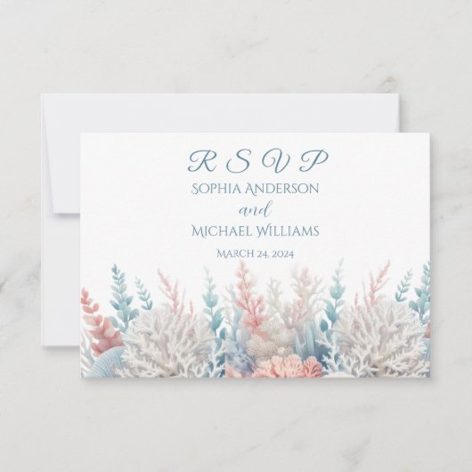 Waterverf Tropical Bliss RSVP (Voorkant)