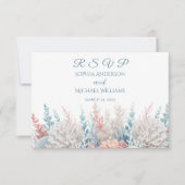 Waterverf Tropical Bliss RSVP Kaartje (Voorkant)