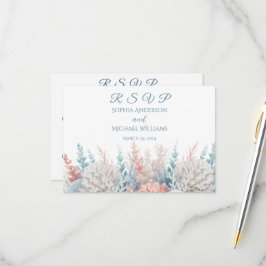 Waterverf Tropical Bliss RSVP Kaartje