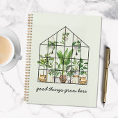 Waterverf Tropical Green House Plant Quote Planner