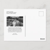 Waterverf Tropical Leaves Fotobruiloft Dank u Briefkaart (Achterkant)