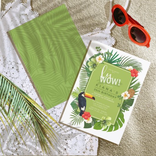 Waterverf Tropical Luau LuWOW! Groene ID577 Kaart