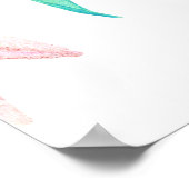 Waterverf Tropicals Poster (Hoek)