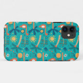 Waterverf Tropicana Case-Mate iPhone Case (Achterkant (horizontaal))
