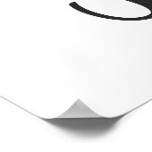 Waterverf Tropics Vrijgezellenfeest Welkom Poster (Hoek)