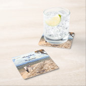 Waterverf Tropisch Beach Weddenschap Summer Kartonnen Onderzetters (Insitu)