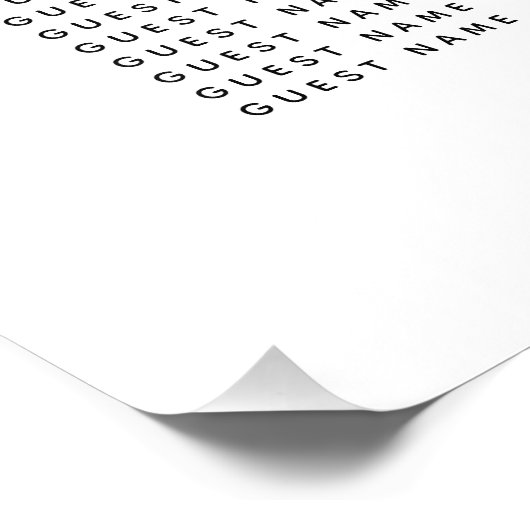 Waterverf tropisch en goudbruiloft foto afdruk (Hoek)