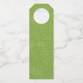 Waterverf Tropisch #Gehuwd Groene ID577 Flessenhanger (Achterkant)