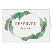 Waterverf tropisch gereserveerd teken. Groene brui (Voorkant Horizontaal)