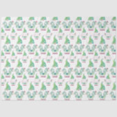 Waterverf Tropisch gnoomkostuum Tissuepapier (Voorkant)