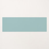 Waterverf tropisch Hawaïaans strand Yogamat (Achterkant (horizontaal))