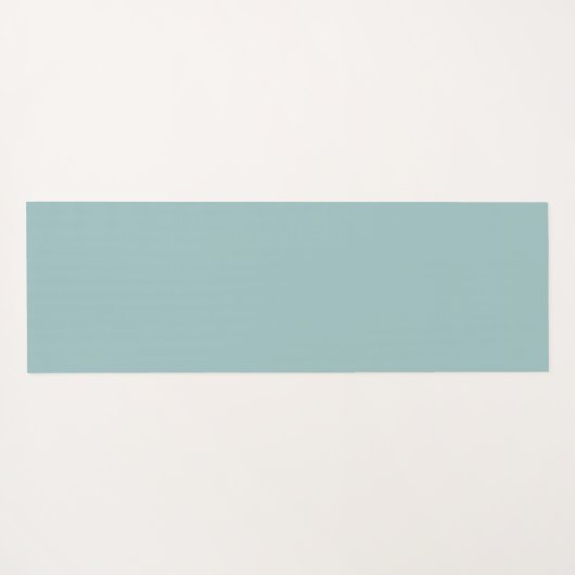 Waterverf tropisch Hawaïaans strand Yogamat (Achterkant (horizontaal))