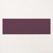 Waterverf tropisch Hawaïaans strand Yogamat (Achterkant (horizontaal))