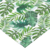 Waterverf Tropisch laat groene moderne Tafelkleed (Gekanteld)