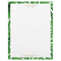 Waterverf Tropisch Monstera verlaat patroon