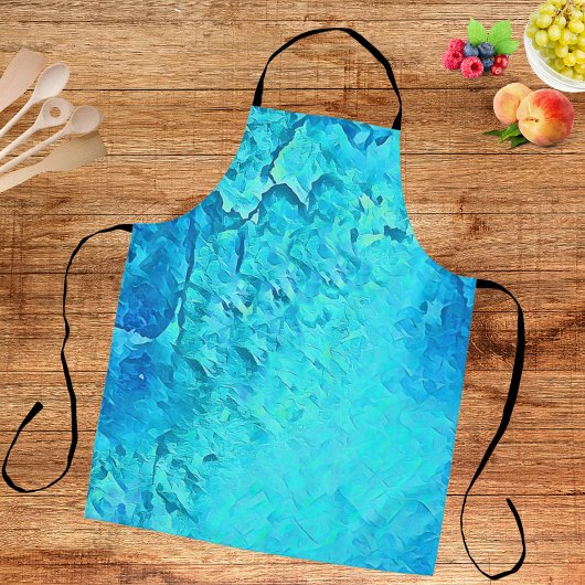 Waterverf Tropisch Oceaan Thema Schort