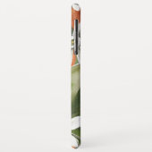 Waterverf Tropisch Oranje en bloemen Case-Mate iPhone Case (Achterkant/links)