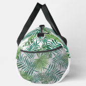 Waterverf tropisch palmblad strandweekend plunjezak (Rechts)