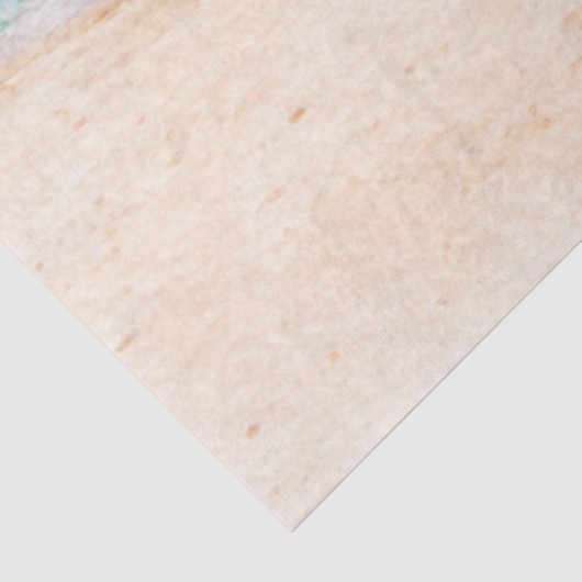 Waterverf Tropisch Paradise-strand Tissuepapier (Detail)