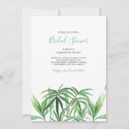 Waterverf Tropisch strand Vrijgezellenfeest