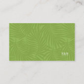 Waterverf Tropisch Wishing Well V2 Green ID577 Informatiekaartje (Achterkant)