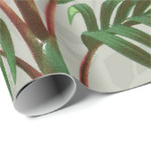 Waterverf Tropisch Woud & Toucan Vogels Cadeaupapier (Rol Hoek)