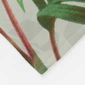 Waterverf Tropisch Woud & Toucan Vogels Fleece Deken (Hoek)