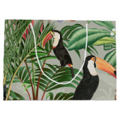 Waterverf Tropisch Woud & Toucan Vogels Groot Cadeauzakje (Achterkant)