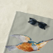 Waterverf Tropisch Woud & Toucan Vogels Strandlaken (In situ)