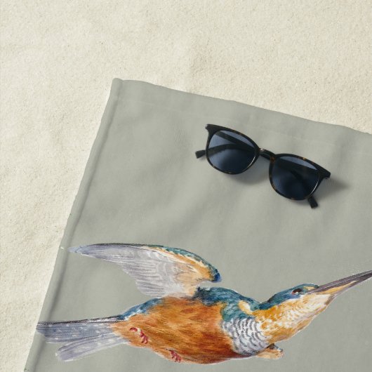 Waterverf Tropisch Woud & Toucan Vogels Strandlaken (In situ)