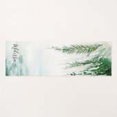 Waterverf Tropische aangepaste naam Yogamat (Voorkant (horizontaal))