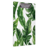 Waterverf Tropische Banaan Bladeren Patroon Klembord (Rechts)