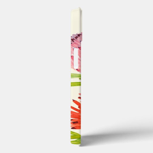 Waterverf Tropische bloemen Case-Mate iPhone Case (Achterkant / Rechts)