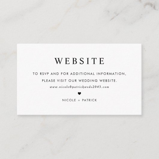 Waterverf Tropische Bloemen Zomer Huwelijk Website Informatiekaartje (Voorkant)