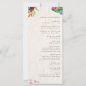 Waterverf Tropische bruiloft (Achterkant)