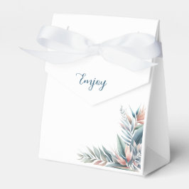 Waterverf Tropische droom-bruiloft Bedankdoosjes