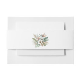 Waterverf tropische elegantie-bruiloft- uitnodigingen wikkel