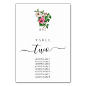 Waterverf Tropische Hibiscus Zomerbruiloft Kaart (Voorkant)