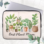 Waterverf Tropische kamerplant Mom Quote Laptop Sleeve<br><div class="desc">Introductie van onze Waterverf Tropical Houseplant Mom Quote laptophoes. Met waterverf illustraties van kamerplanten,  het creëren van een natuurlijke sfeer.Geschikt als geschenk voor planten,  tuin en natuur liefhebbers.</div>